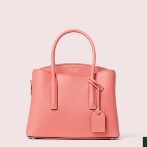 BRAND NEW Kate Spade Margaux Medium Satchel Lychee